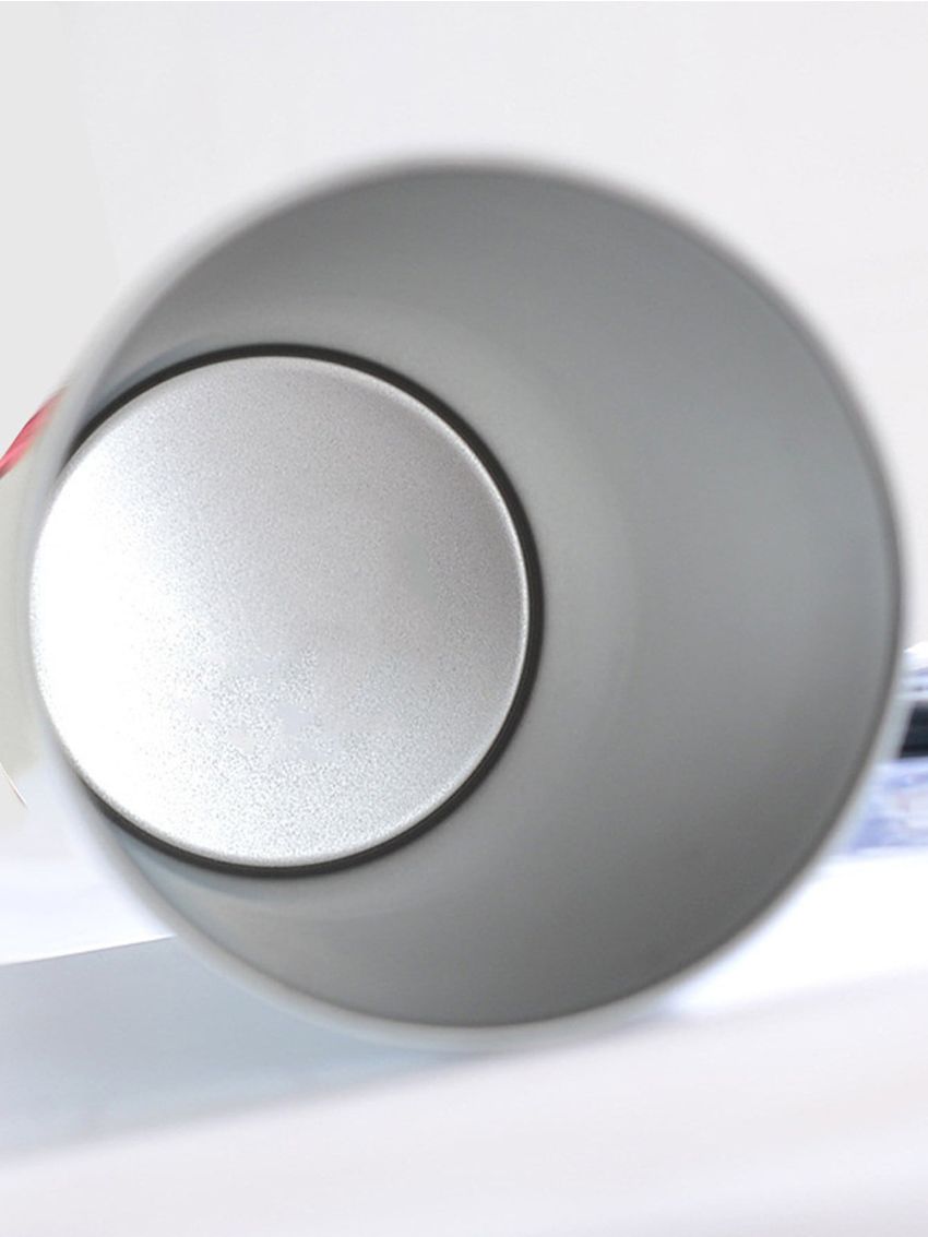 1pc 20oz Vacuum Insulated Tumbler With Straw And Lid, Rainbow Coating, Suitable For Outdoor And Home Use (black)