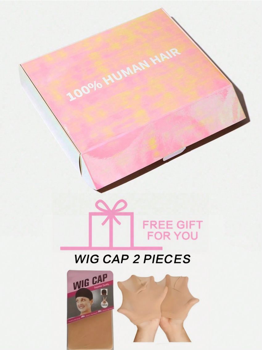 Peekaboo Bob Wig Short Straight Bob Wigs For Women Colorful Highlight Bob 4x4 Lace Closure Wig 10-14inch Bob Human Hair Wig