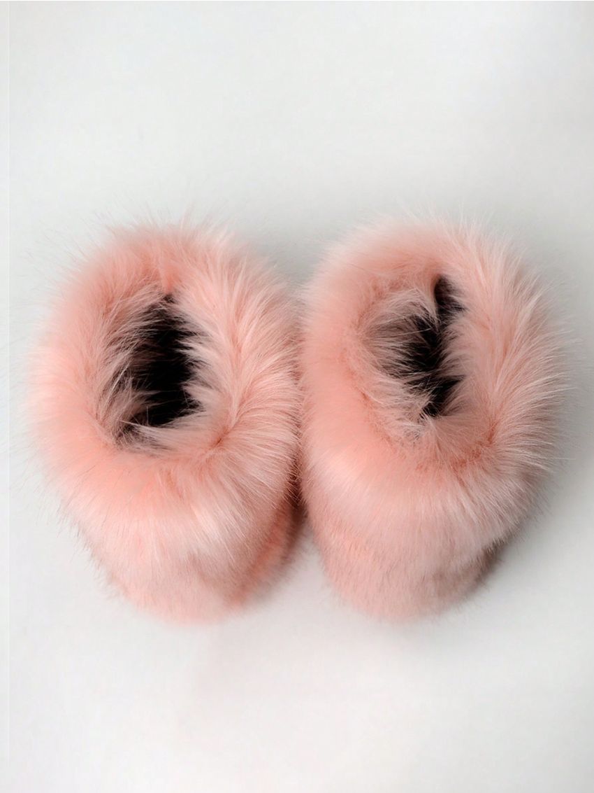 Women's Winter Long Boots, Warm Lined, Fashionable And Personalized Mid-calf Slippers Boots