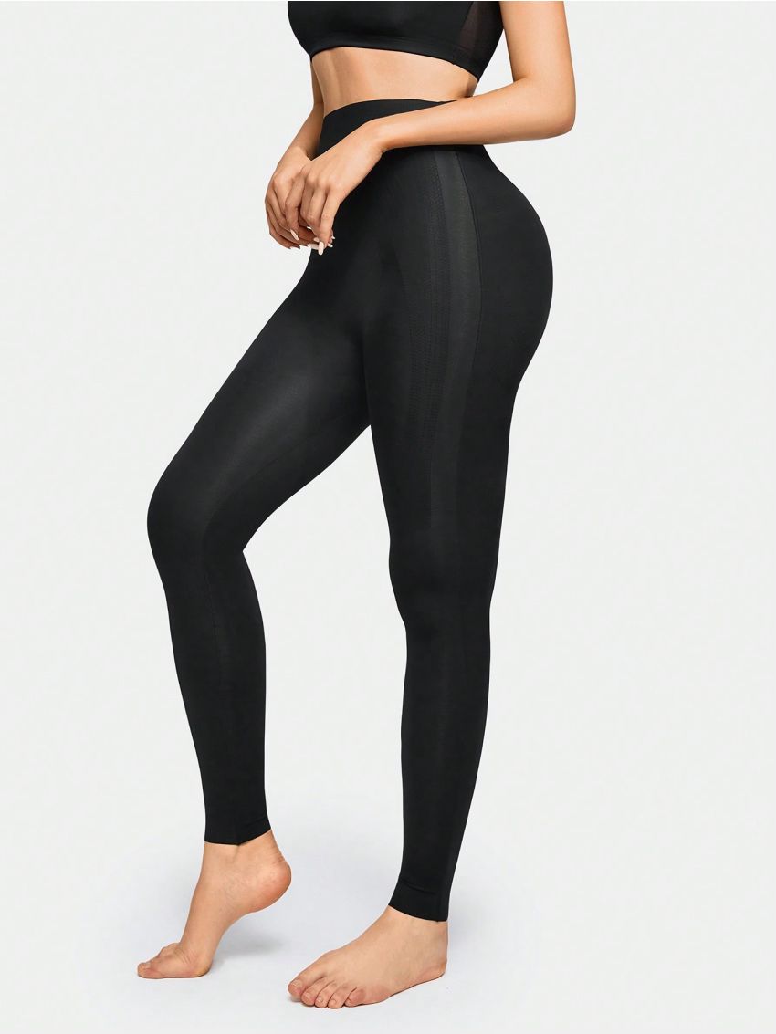 High Waist Solid Shapewear Leggings