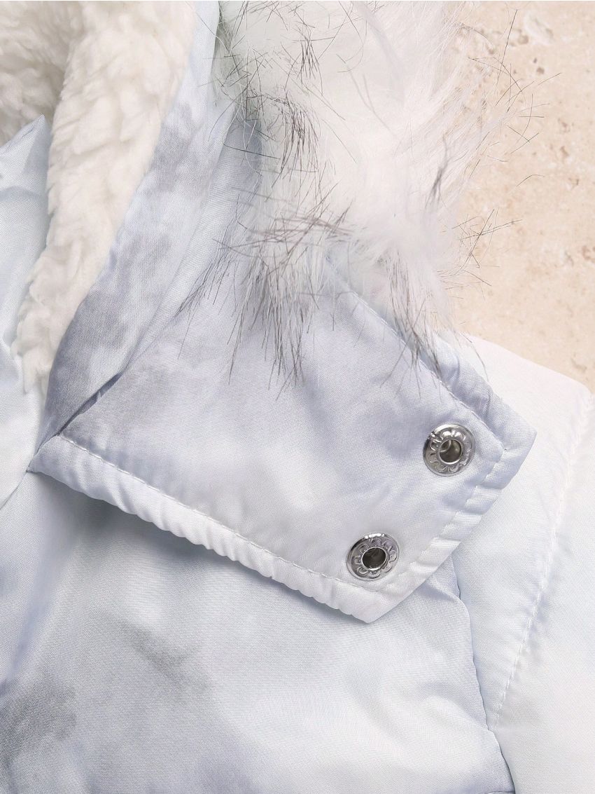 Little Girls' Tie Dye Hooded Warm Jacket