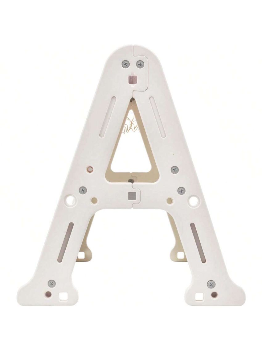 Merax 5-in-1 Toddler Climber Basketball Hoop Set Kids Playground Climber Playset with Tunnel, Climber, Whiteboard,Toy Building Block Baseplates, Combination for Babies