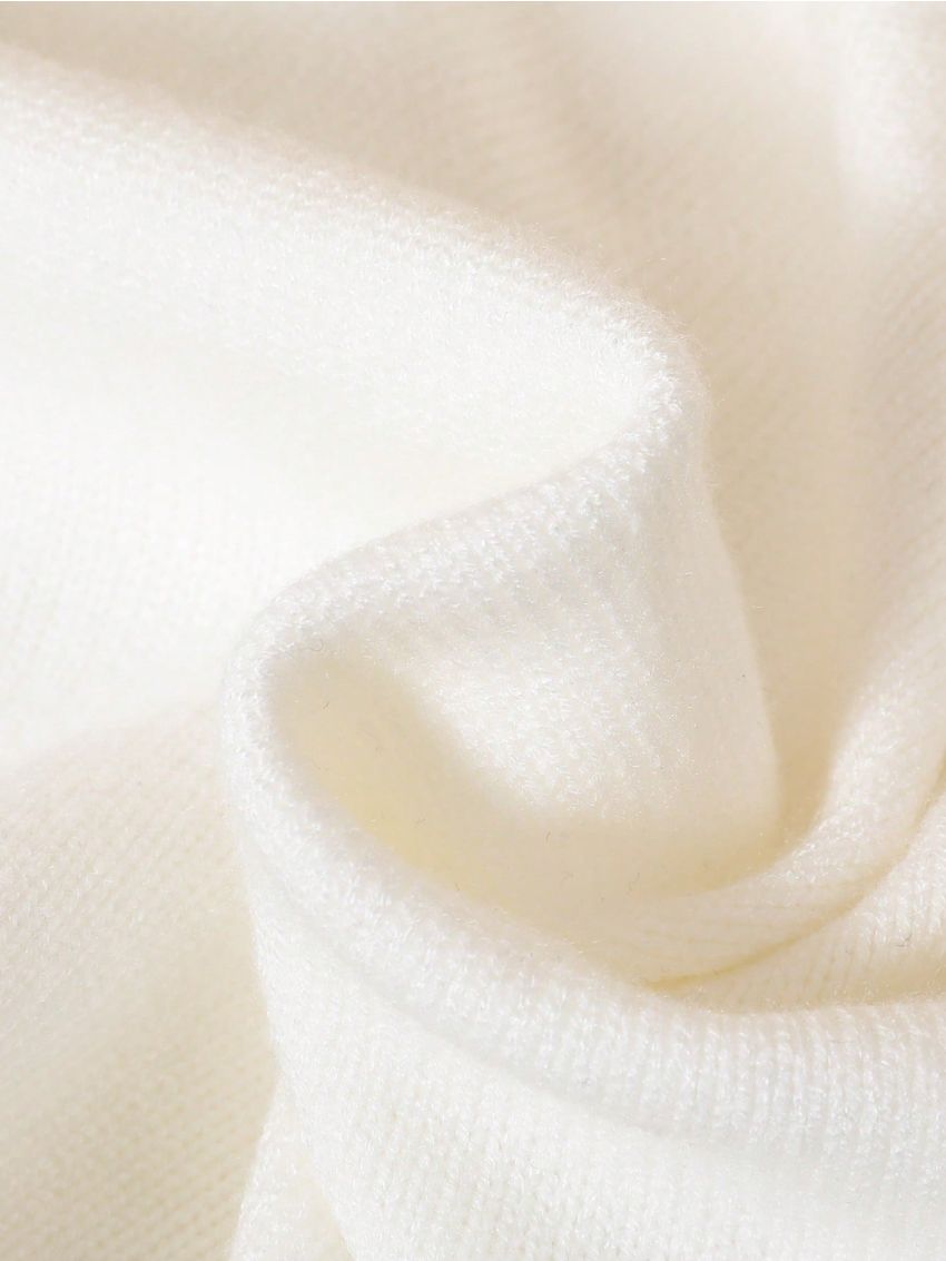 SHEIN Baby Boys' Casual Long Sleeve One-Piece Knitted Cardigan