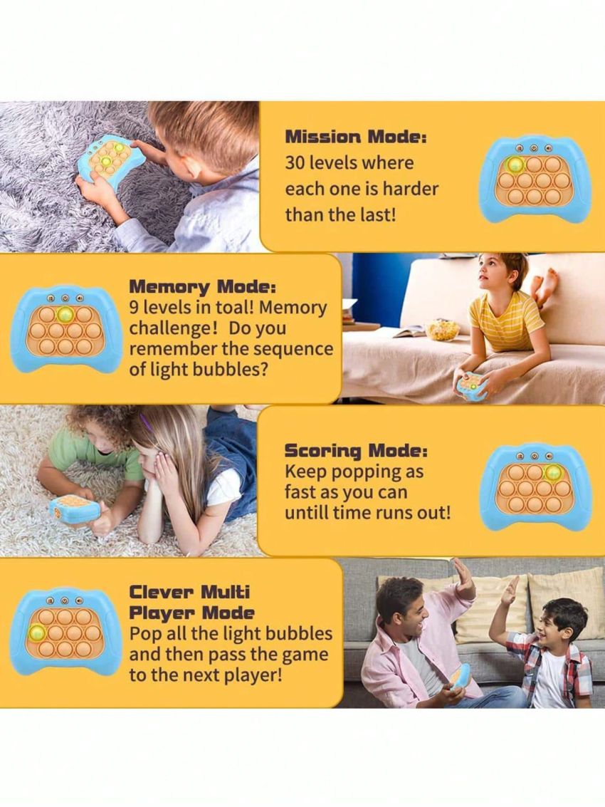 1pc ABS Puzzle Toy, Funny Rat Extermination Pioneer Puzzle Toy For Kids