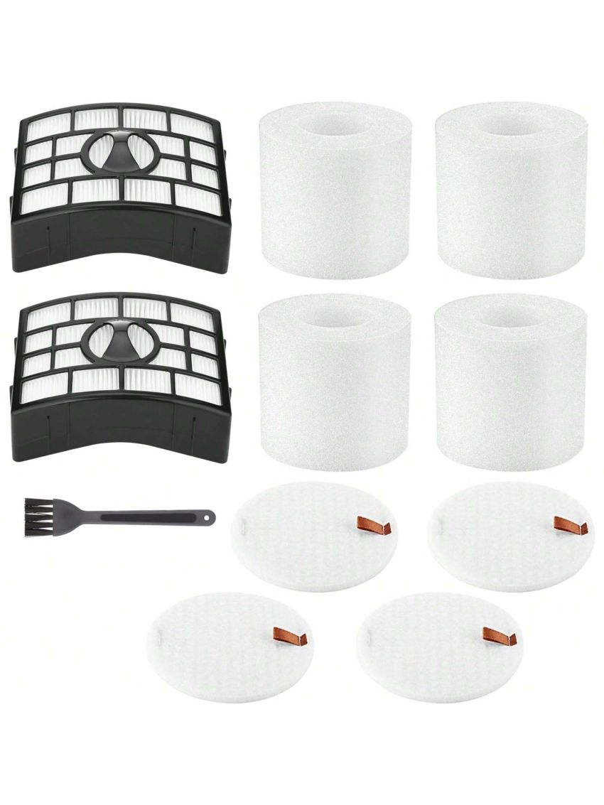 NV752 AZ1002 Replacement Filters for Shark Rotator Powered Lift-Away Vacuum NV650 NV650W NV651, NV652 NV750W NV751, NV752 NV831 NV835 AX950 AX951 AX952 ZU632 AZ1000W AZ1002 AZ1002BRN, Replaces XFF650 & XHF650