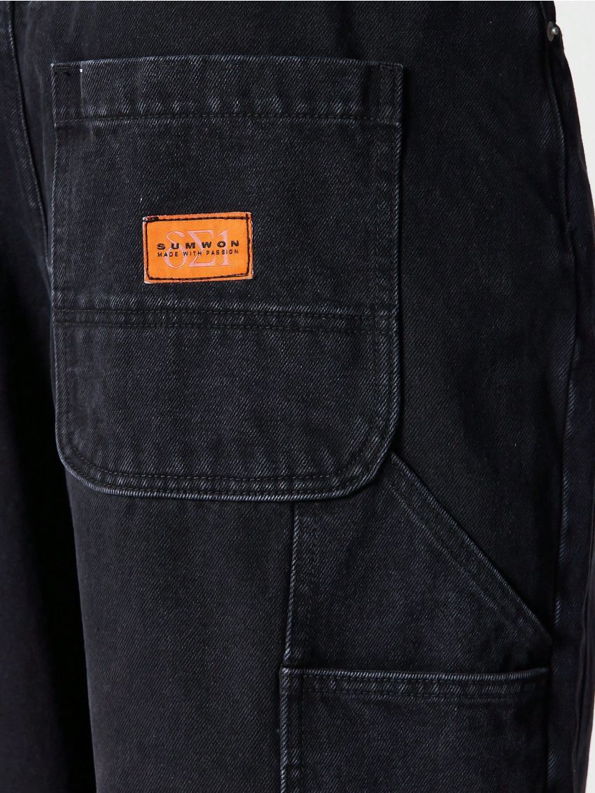 SUMWON Loose Fit Carpenter Jean