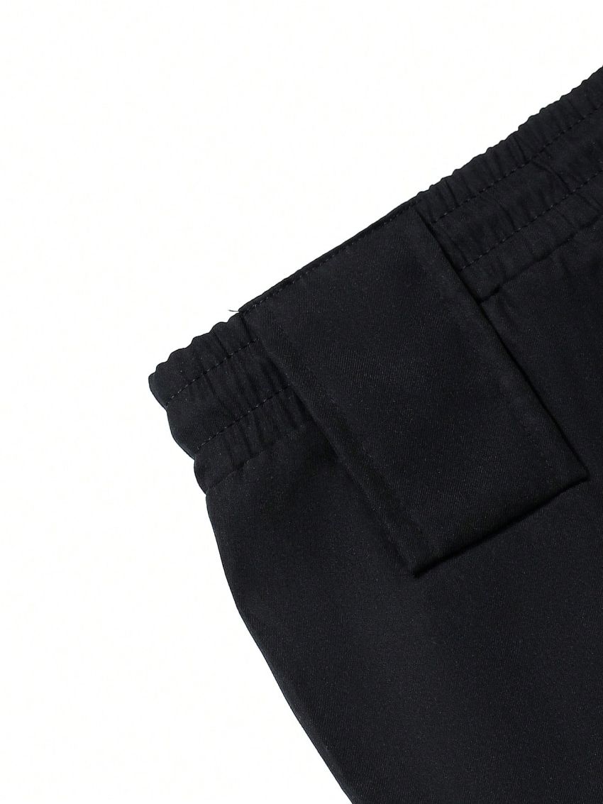 Manfinity Homme Loose Men's Drawstring Waist Pants