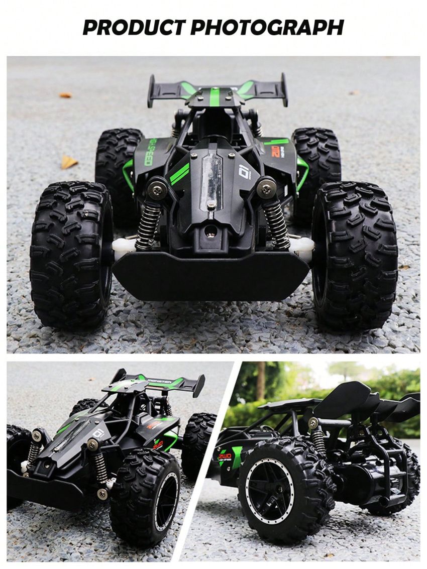 Mini High-speed Offroad Remote Control Car With Drifting Function & Anti-collision Design, Rubber Big Tires, Perfect For Interaction During Summer Vacation