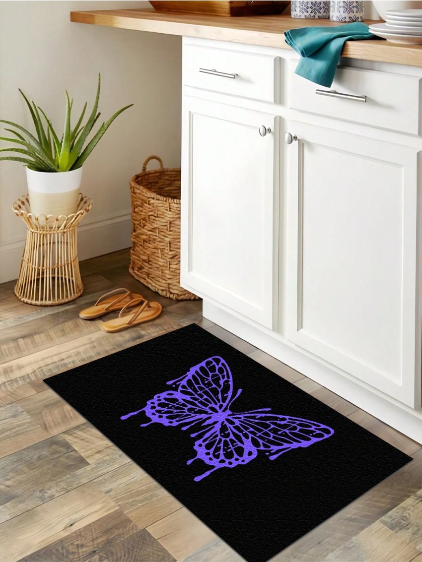 Rat Studio Personality & Fashionable Butterfly Pattern Living Room/bedroom Decorative Carpet