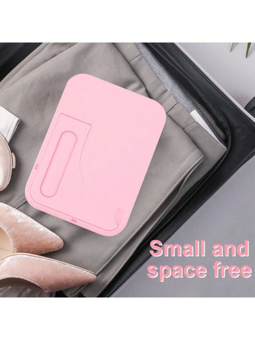 Battery Powered Pink Selfie Mirror With Beauty Function