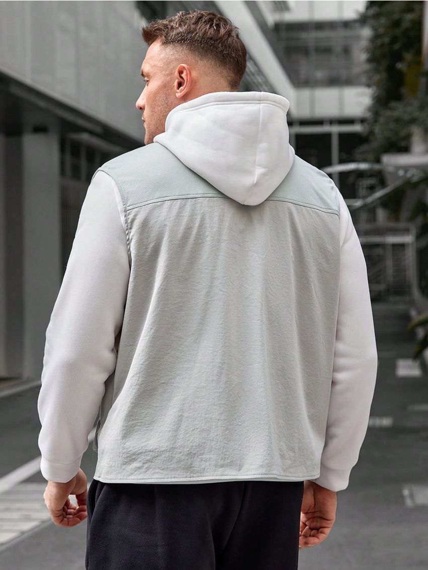 Manfinity LEGND Men's Plus Size Woven Leisure Vest