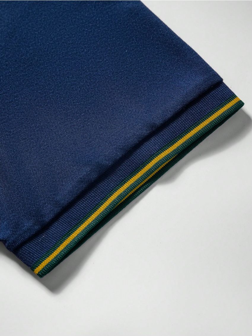 Manfinity Men's Plus Size Character Printed Polo Shirt