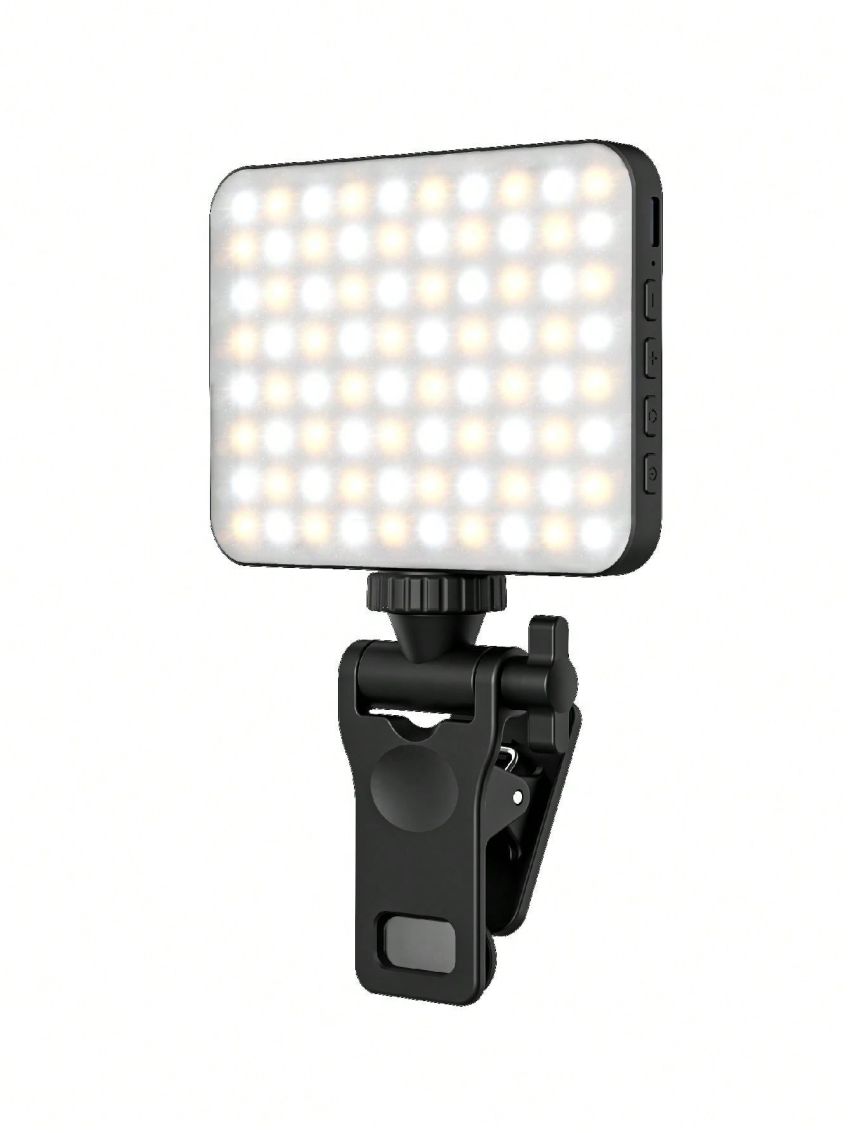Selfie Light For Phone,Video Conference Light Kit with Clip & Phone Holder for iPhone/Tablet/Laptop, Dimmable CRI95+/3 Light Modes/Built in 2000mAh Battery for Zoom Calls/Remote Working/Live Stream/Selfies