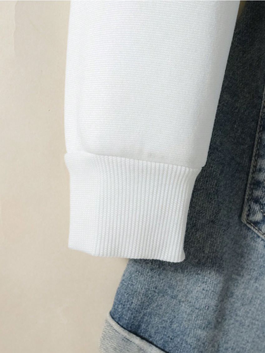 Women's Book And Flower Printed Sweatshirt