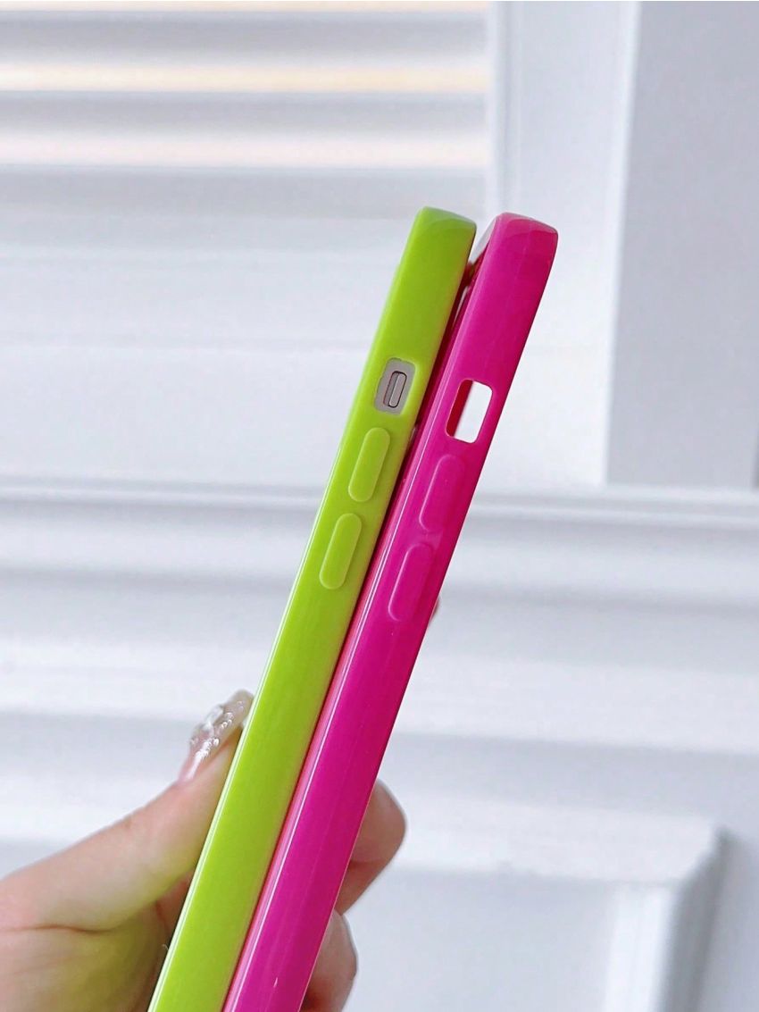 2pcs Plain Phone Case