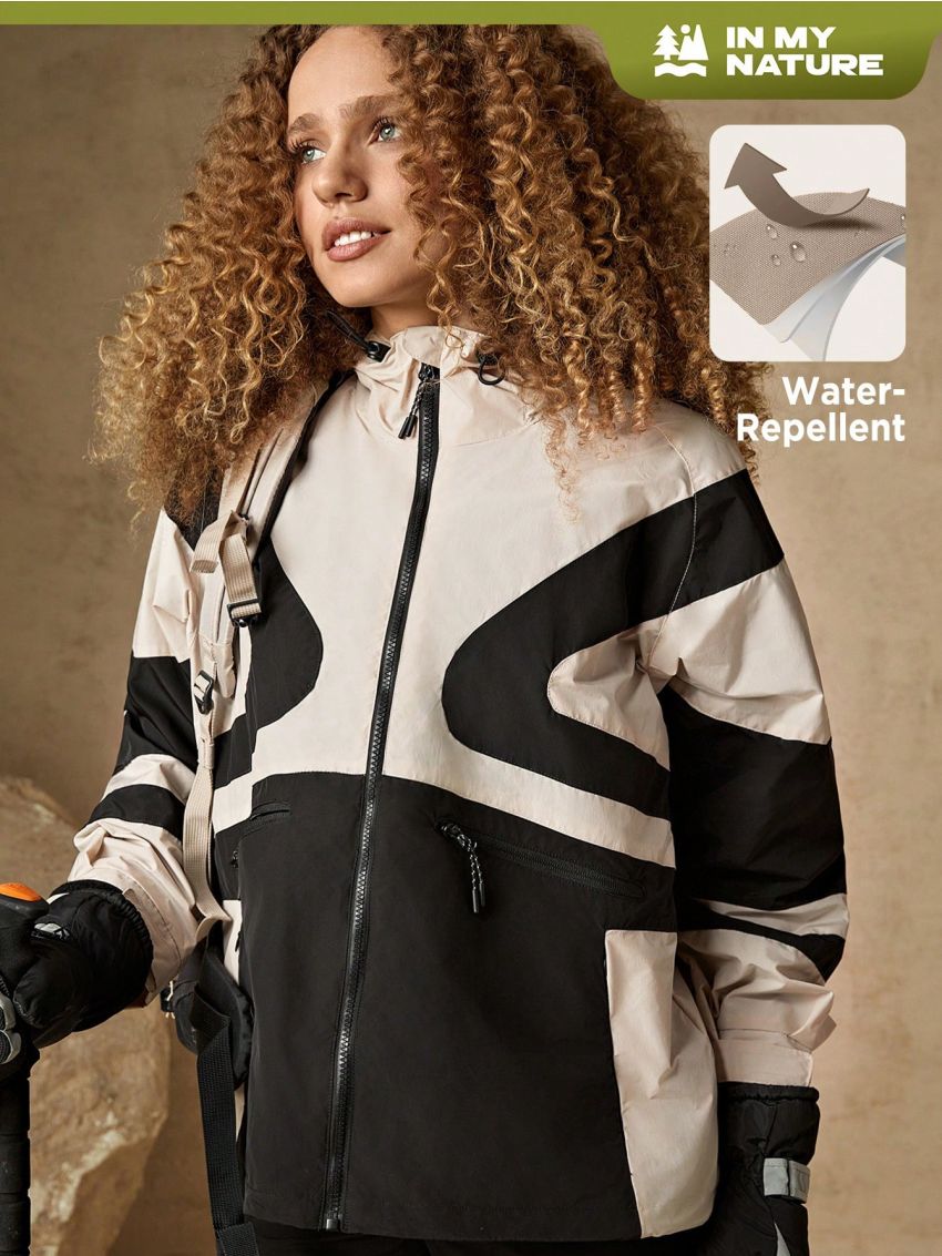 SHEIN In My Nature Women's Outdoor Softshell Jacket