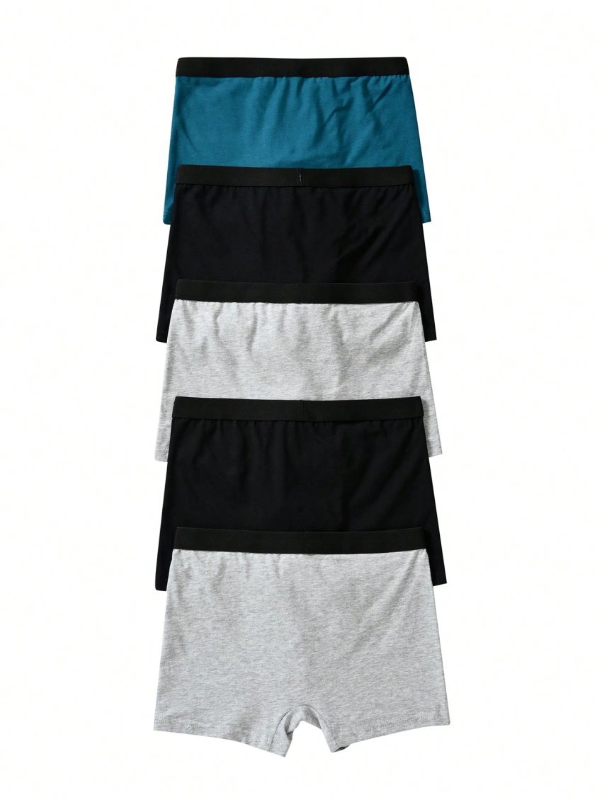 Tween Boy 5pack Letter Graphic Boxer Brief