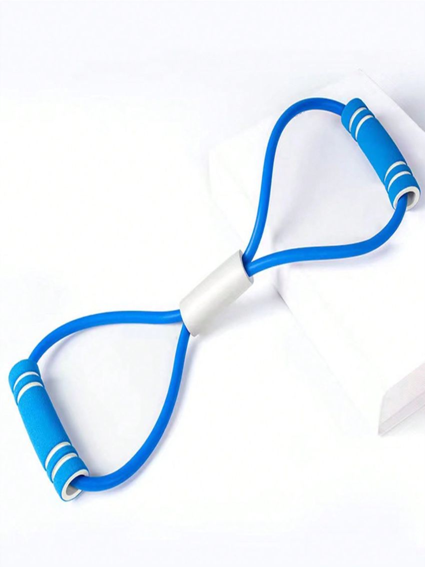 1pc 8-shaped Tension Rope Fitness Yoga Elastic Chest Expander For Beautiful Back