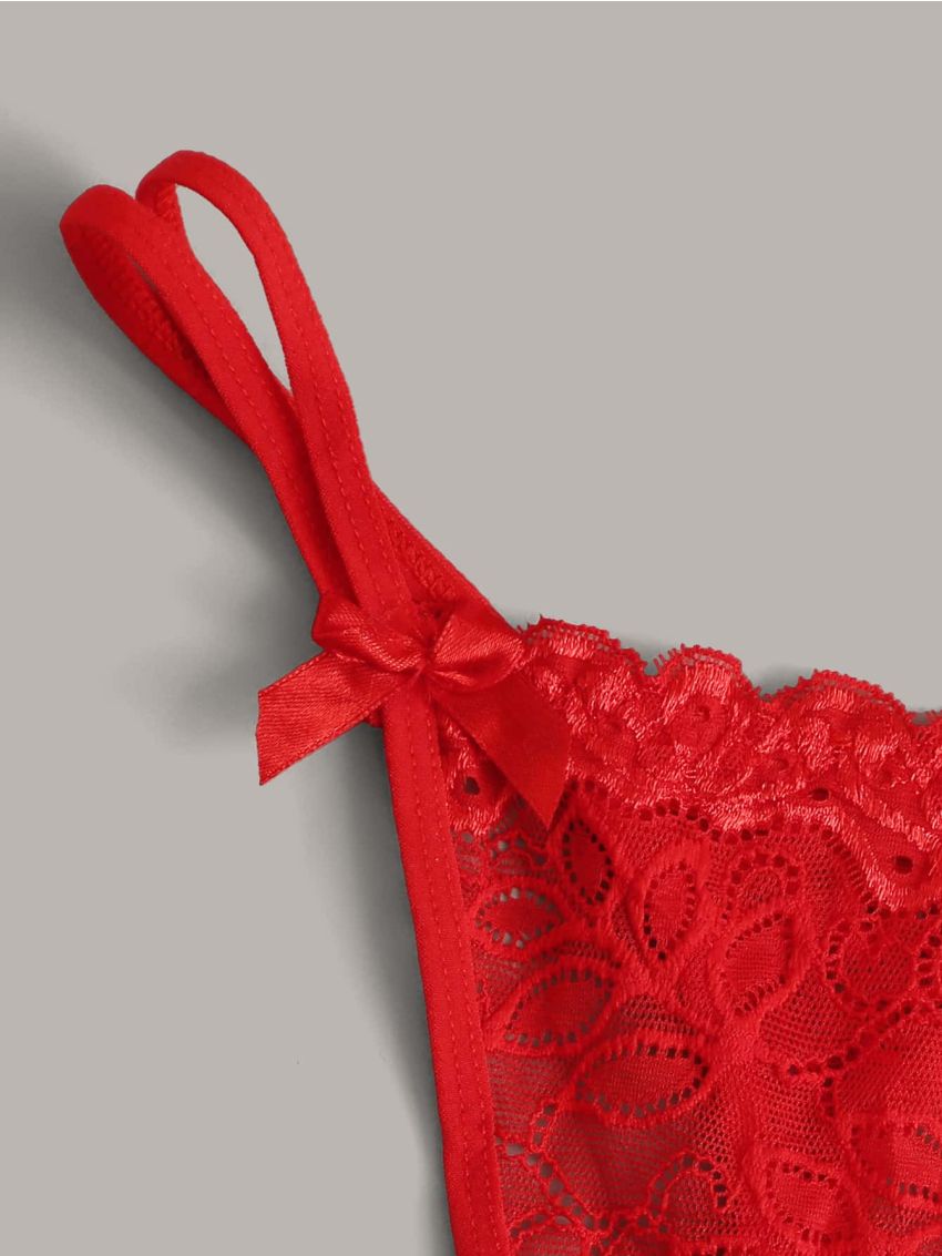 3pack Floral Lace Panty Set
