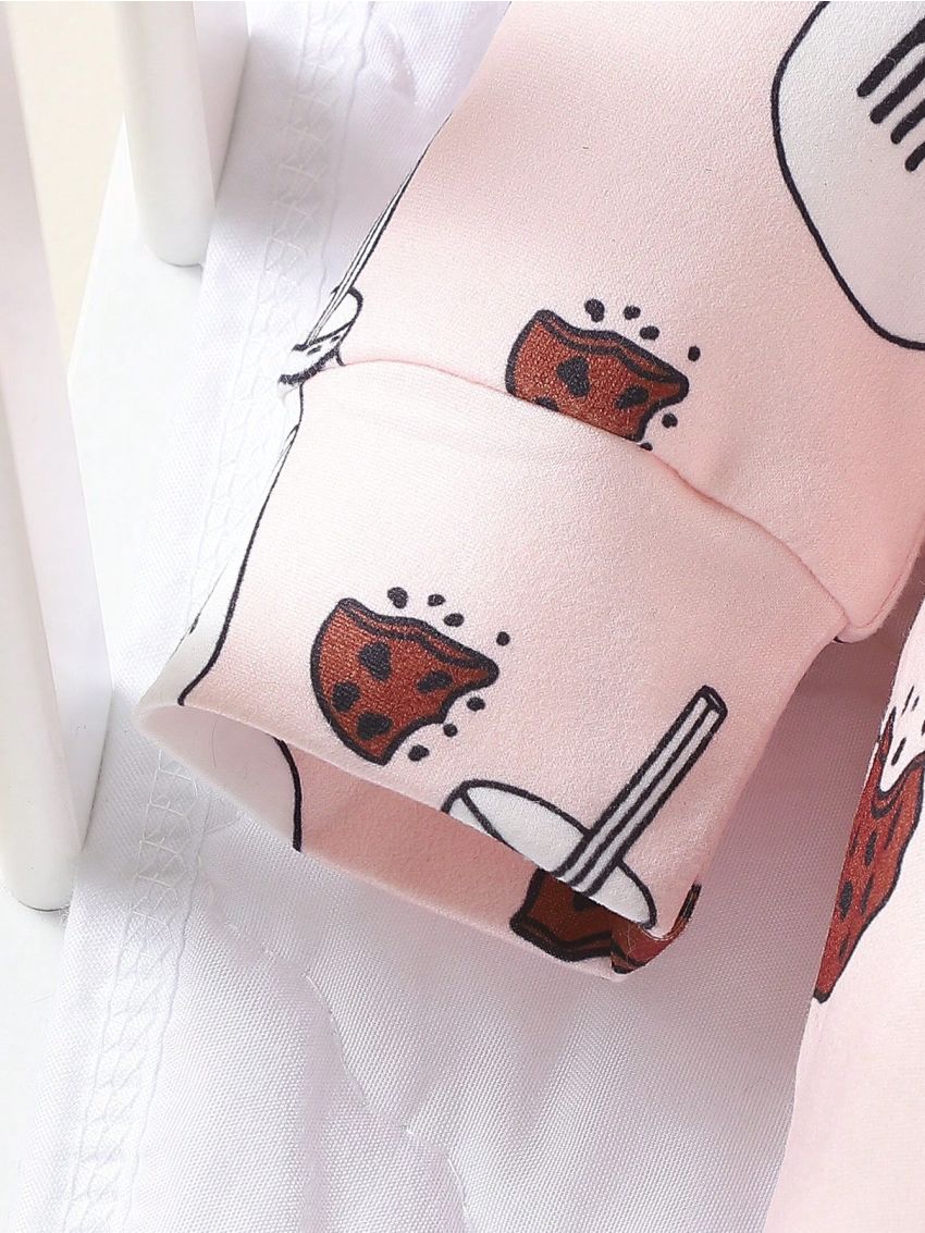 Baby Boy Milk & Cookies Print