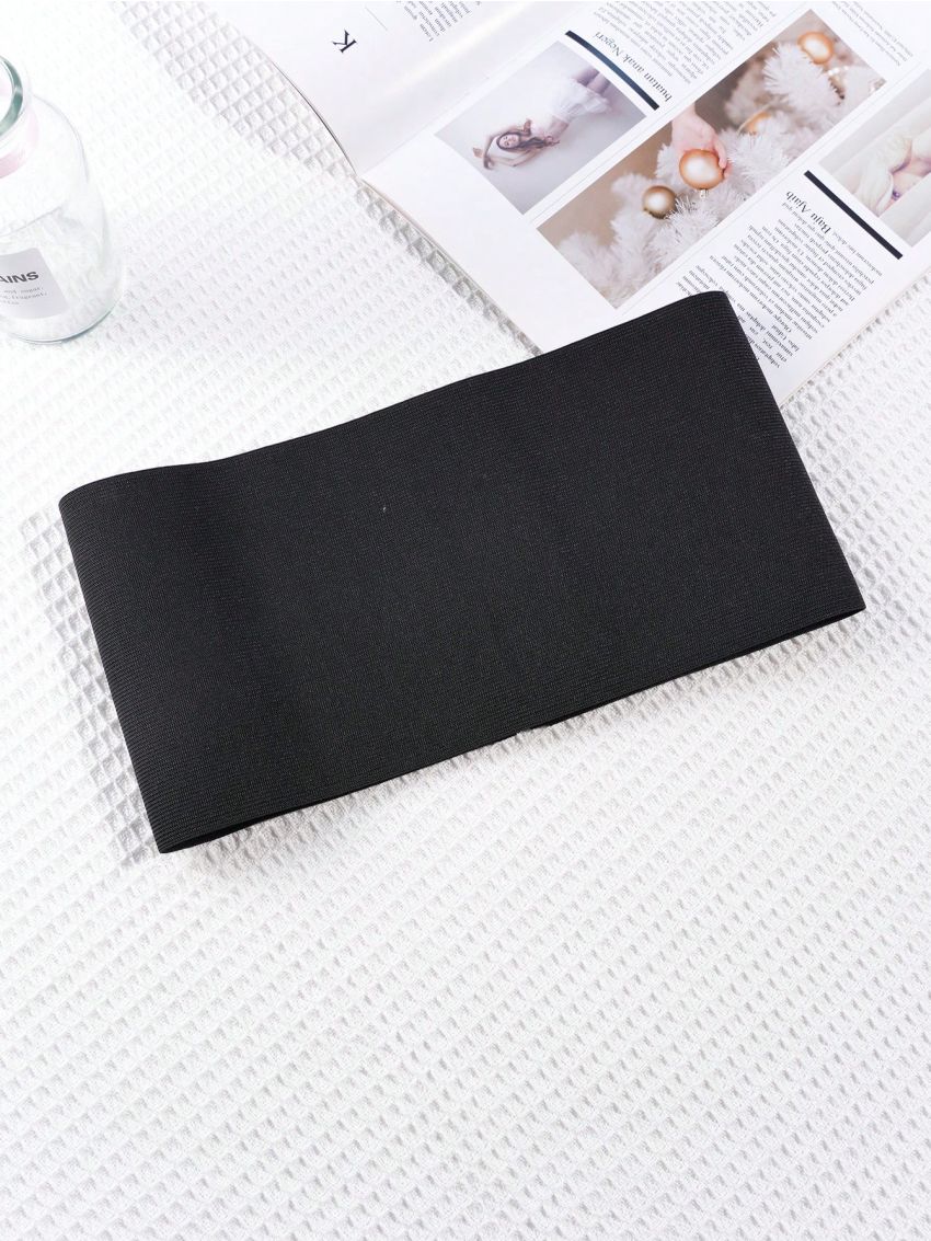 Women's Black Simple Waist Belt