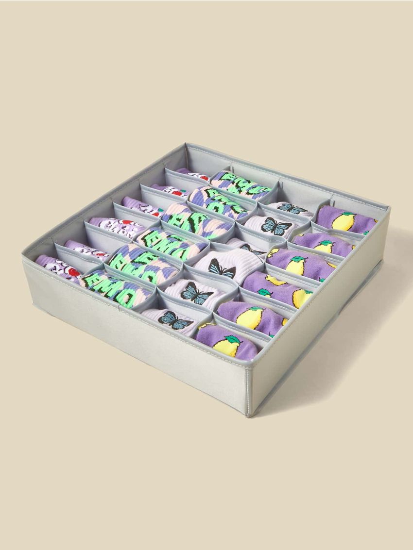 SHEIN Basic living 1pc Closet Organizer Drawer Divider 3 Size For Socks/Ties/Underwear/Belt/Bra/Shirt/Towel