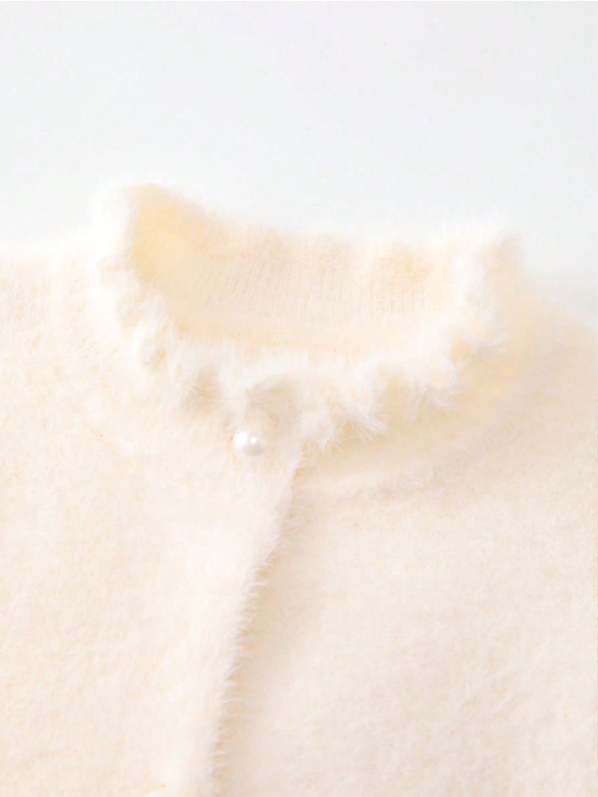 Boys' (little) Plush Shawl Collar Cardigan