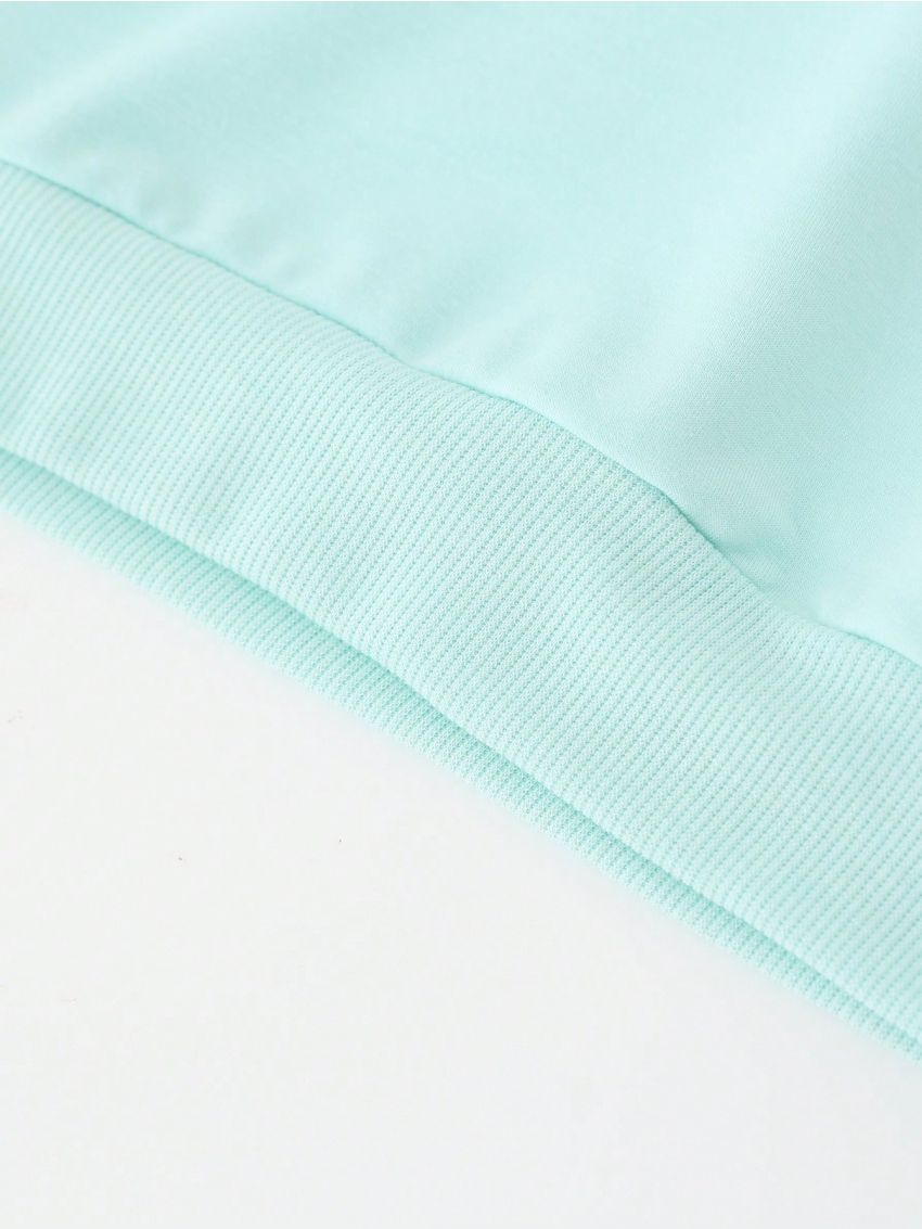 Young Girls Cartoon Graphic Sweatshirt