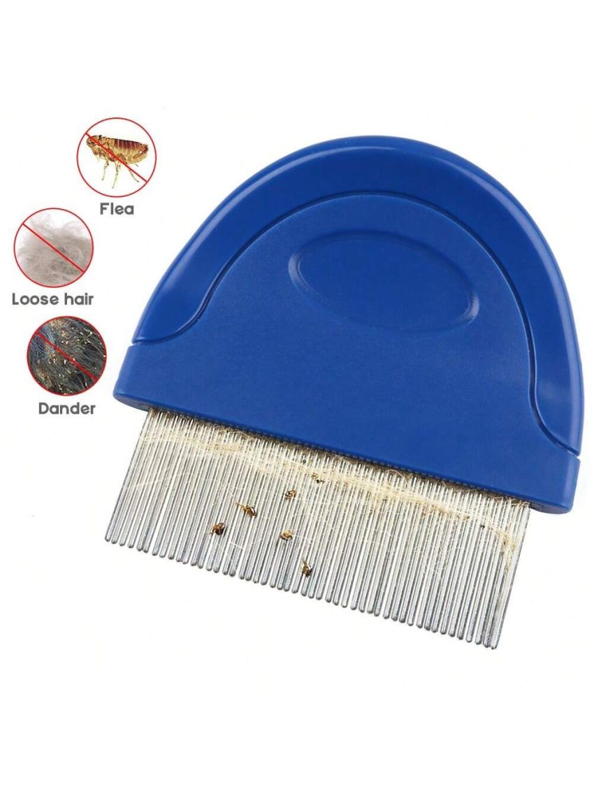 Flea Comb for Cat Dog, Pet Hair Removal Comb