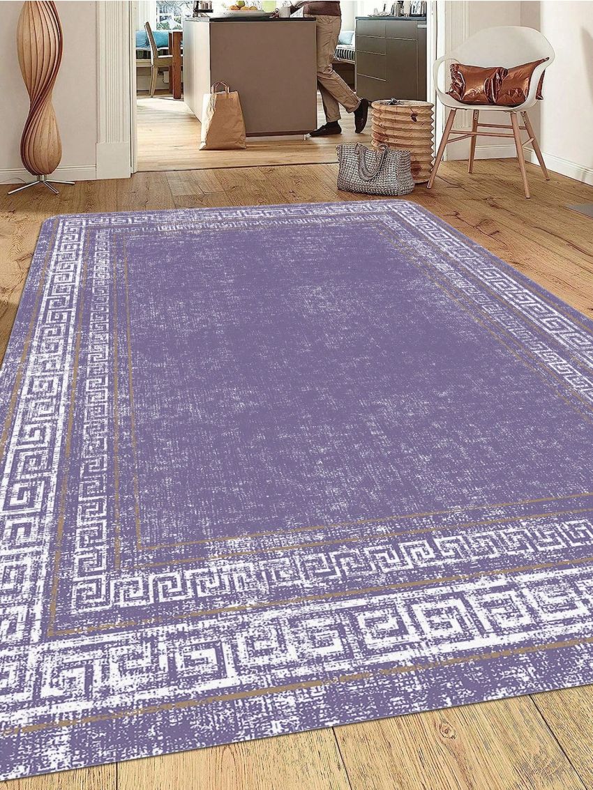 1pc Nordic Classical Style Indoor/outdoor Soft Carpet With Geometric Pattern, Modern Luxurious Decorative Area Rug For Living Room, Sofa, Table, Bedroom, Bathroom, Elegant Lady's Room Decor