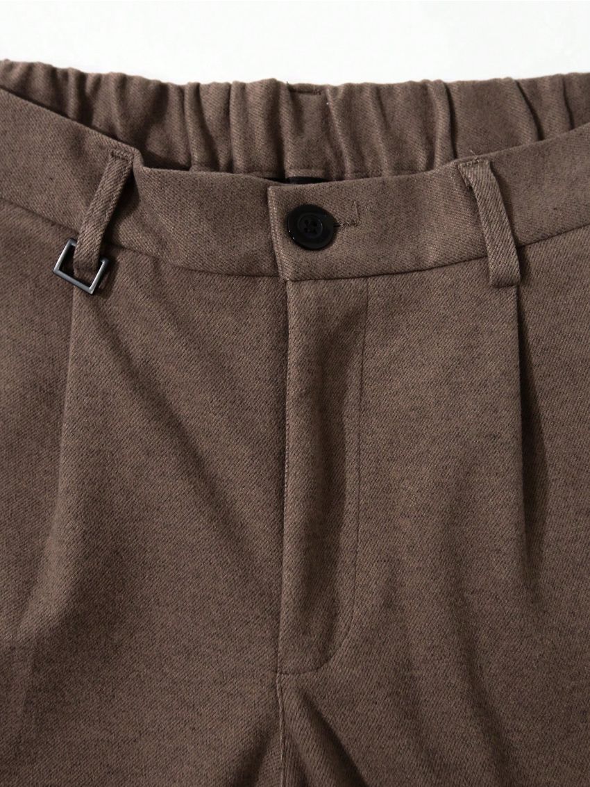 Manfinity Mode Men Slant Pocket Suit Pants