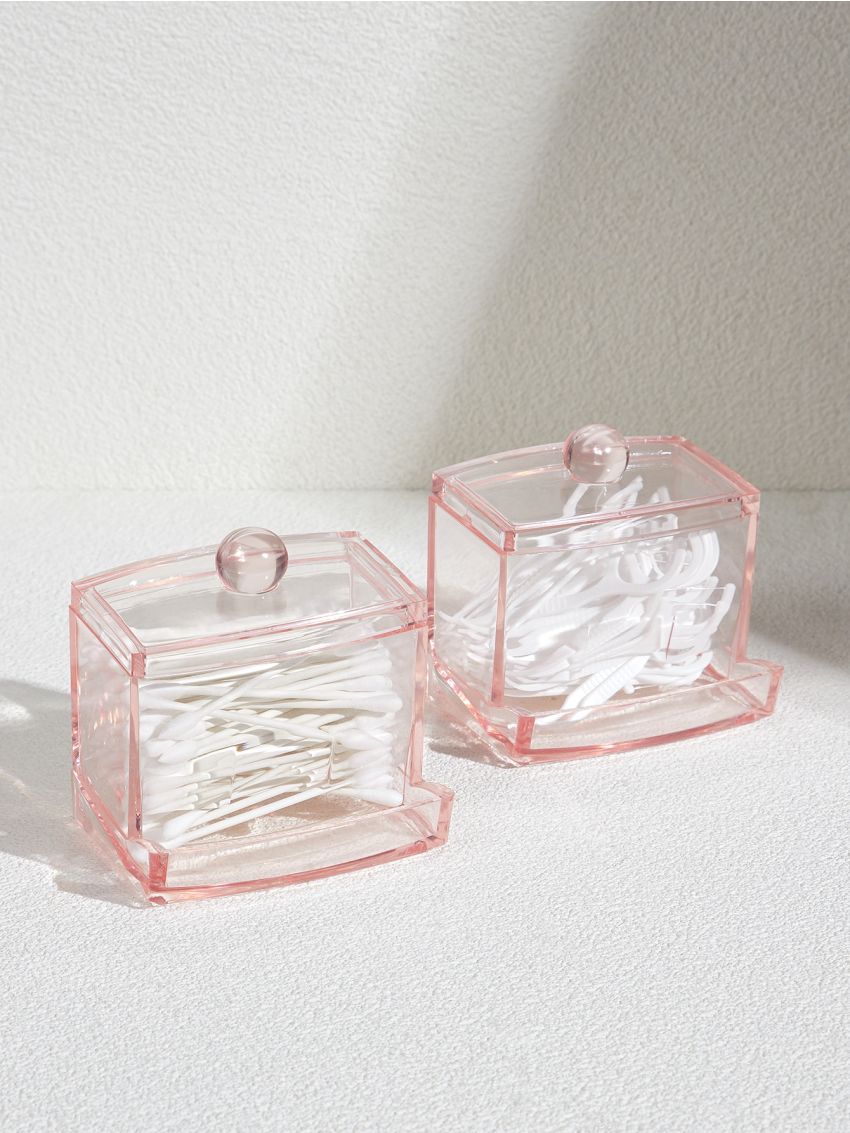 SHEIN BASIC LIVING Exclusive Swab Toothpick Organizer—Holiday Gift