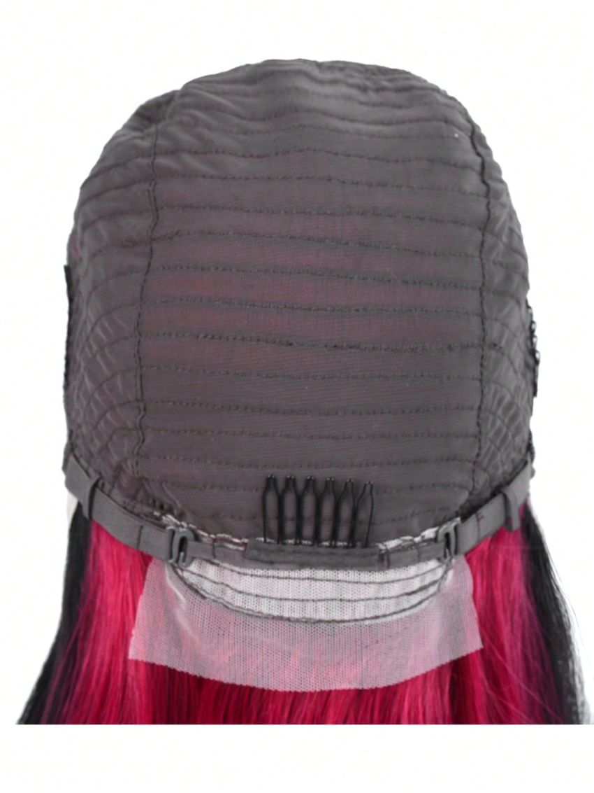 Peekaboo Bob Wig Short Straight Bob Wigs For Women Colorful Highlight Bob 4x4 Lace Closure Wig 10-14inch Bob Human Hair Wig