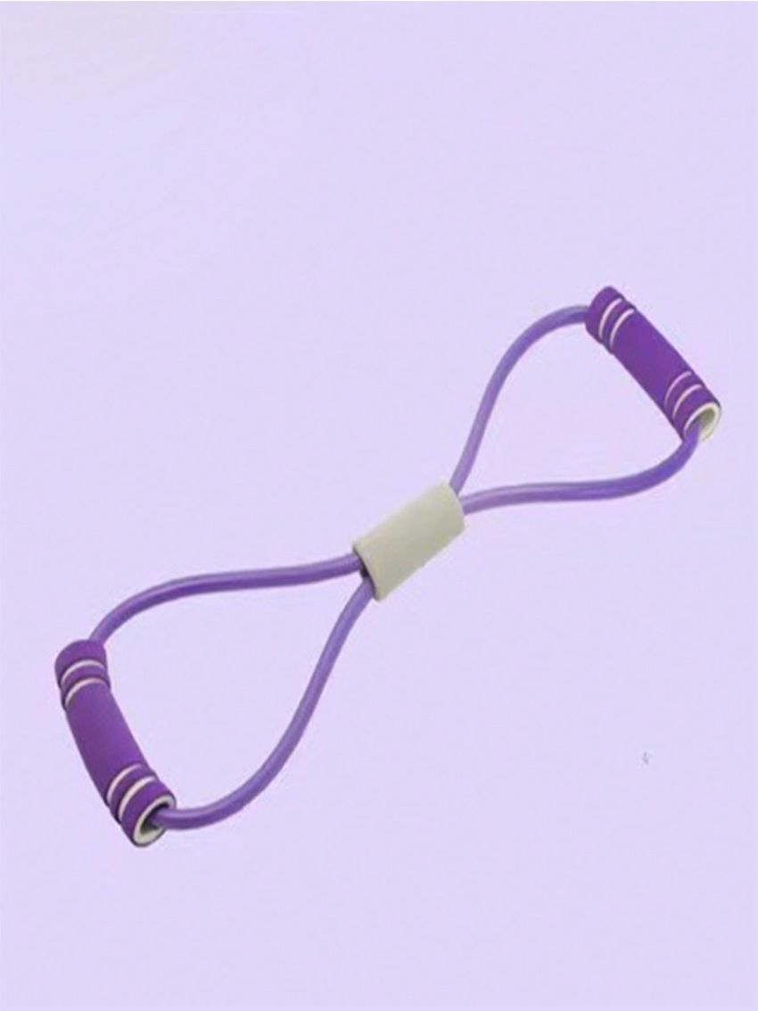 1pc 8-shaped Pull Rope Yoga Elastic Chest Exerciser For Fitness, Back & Chest Toning