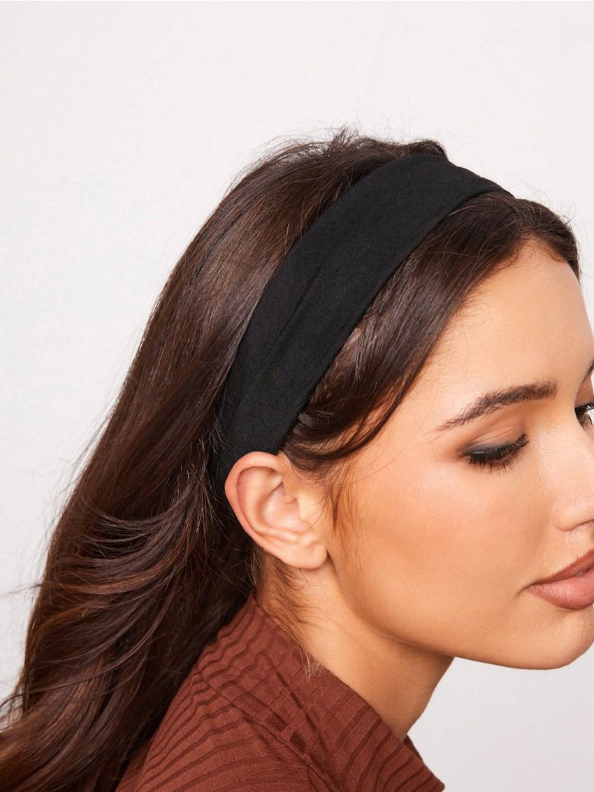 SHEIN SXY Minimalist Black Headband