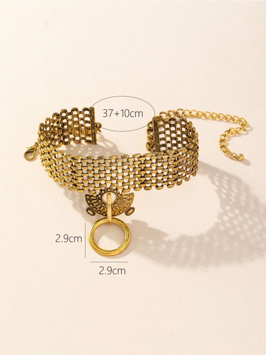 1pc Antique-style Alloy Necklace