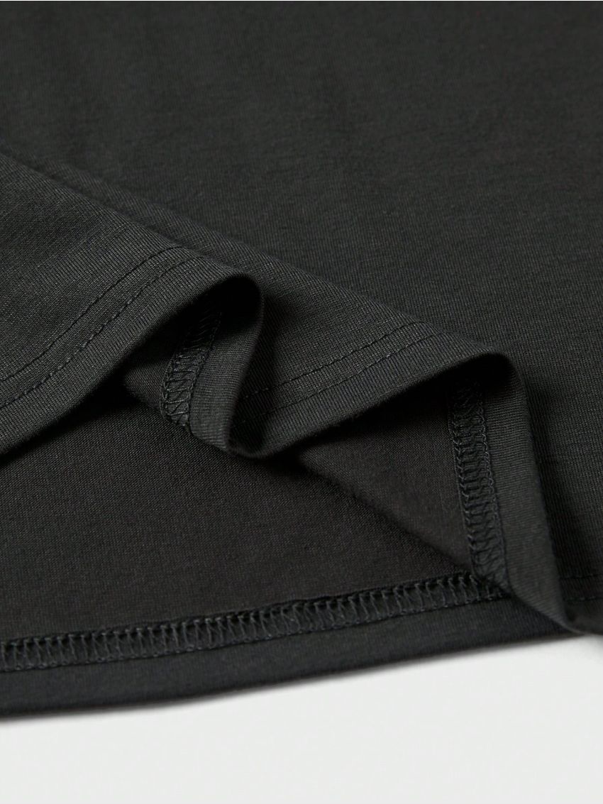 Men's Plus Size Slogan Print Short Sleeve T-shirt