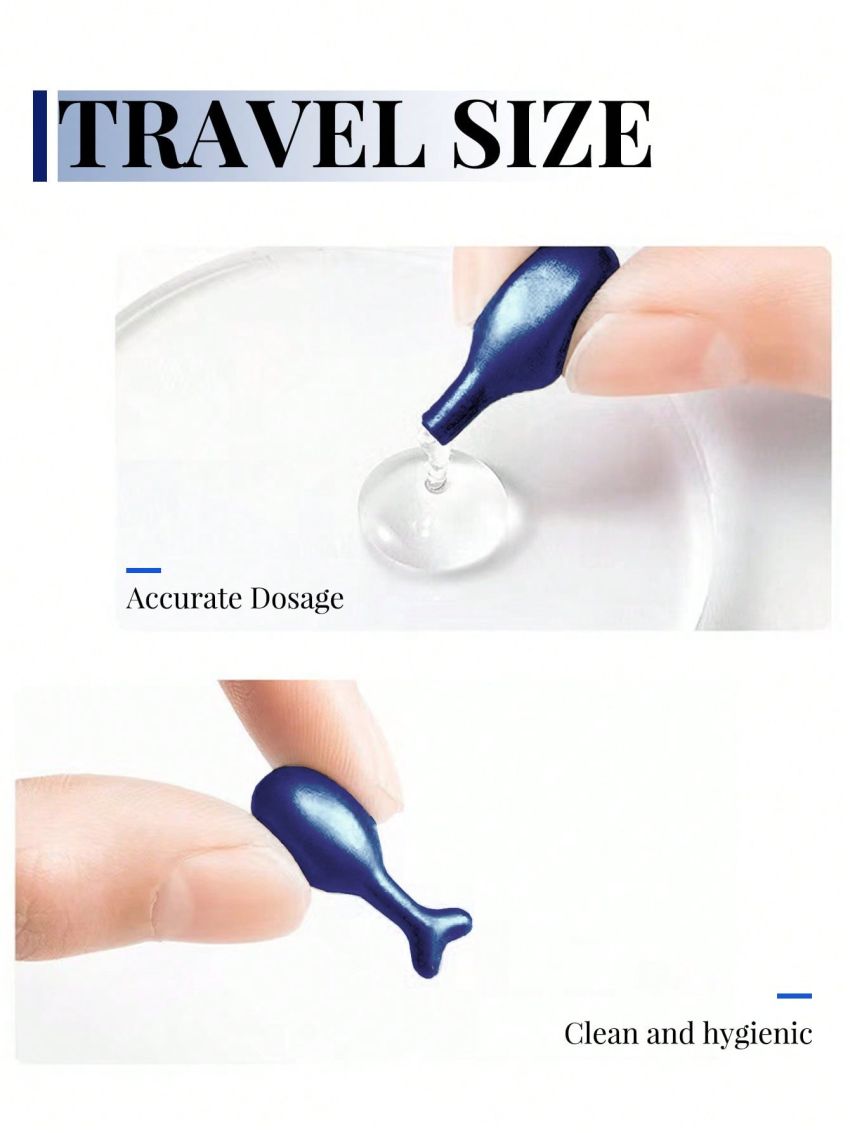 28pcs/pack Unisex Grape Seed Serum Capsule, VE Firming Essence, Oil-control, For Daily Use