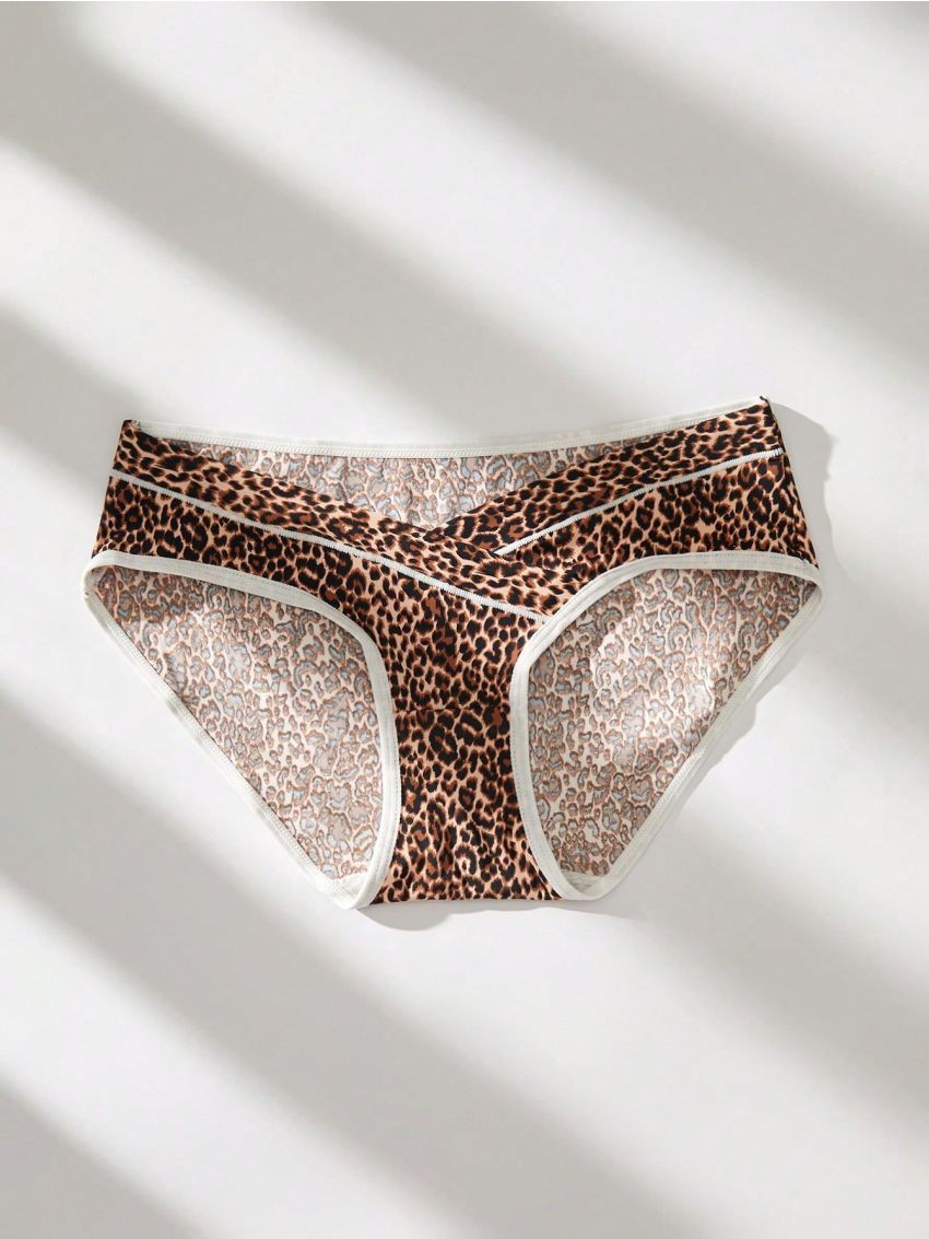 Maternity Leopard Print Panties