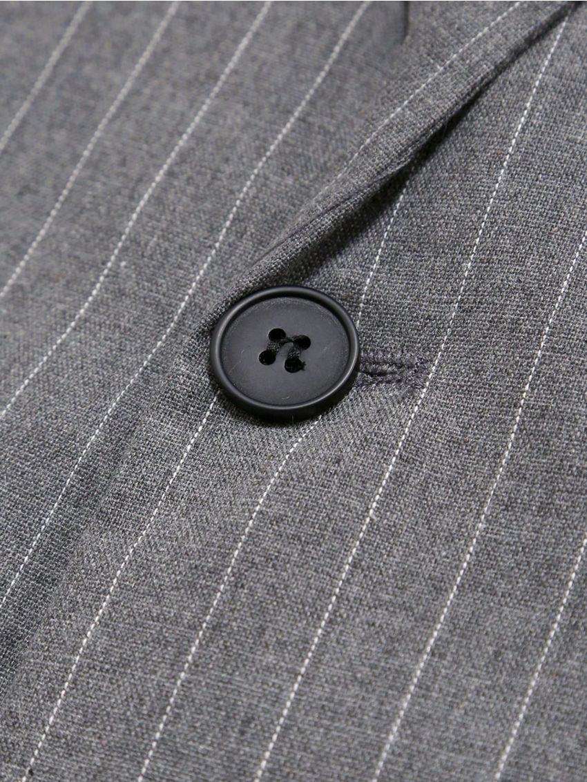 Manfinity Mode Men's Striped Suit Set