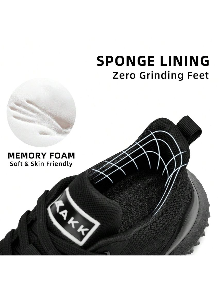 Womens Walking Shoes Sneakers - Slip On Memory Foam Lightweight Workout Tennis Running Shoes