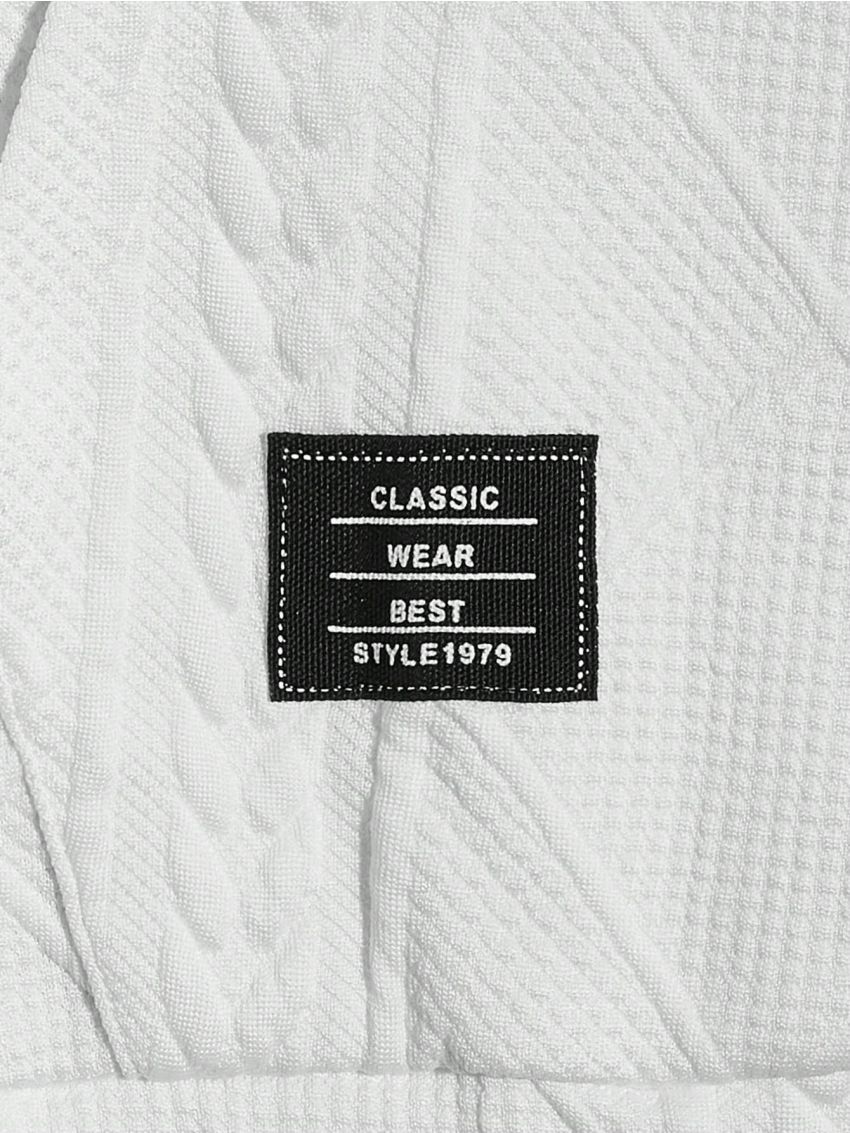 Manfinity Homme Men's Knitted Casual Sweatshirt And Sweatpants Set