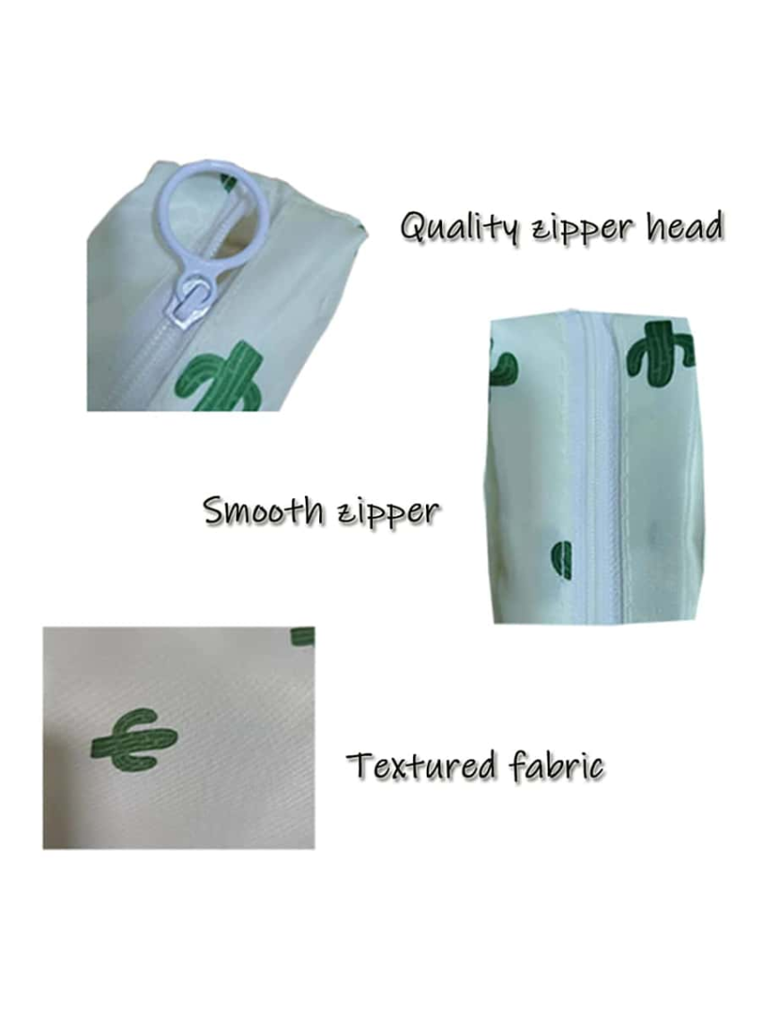 1pc Large Cartoon Sanitary Pad Storage Bag, Portable Cosmetic Lipstick Pouch For Students