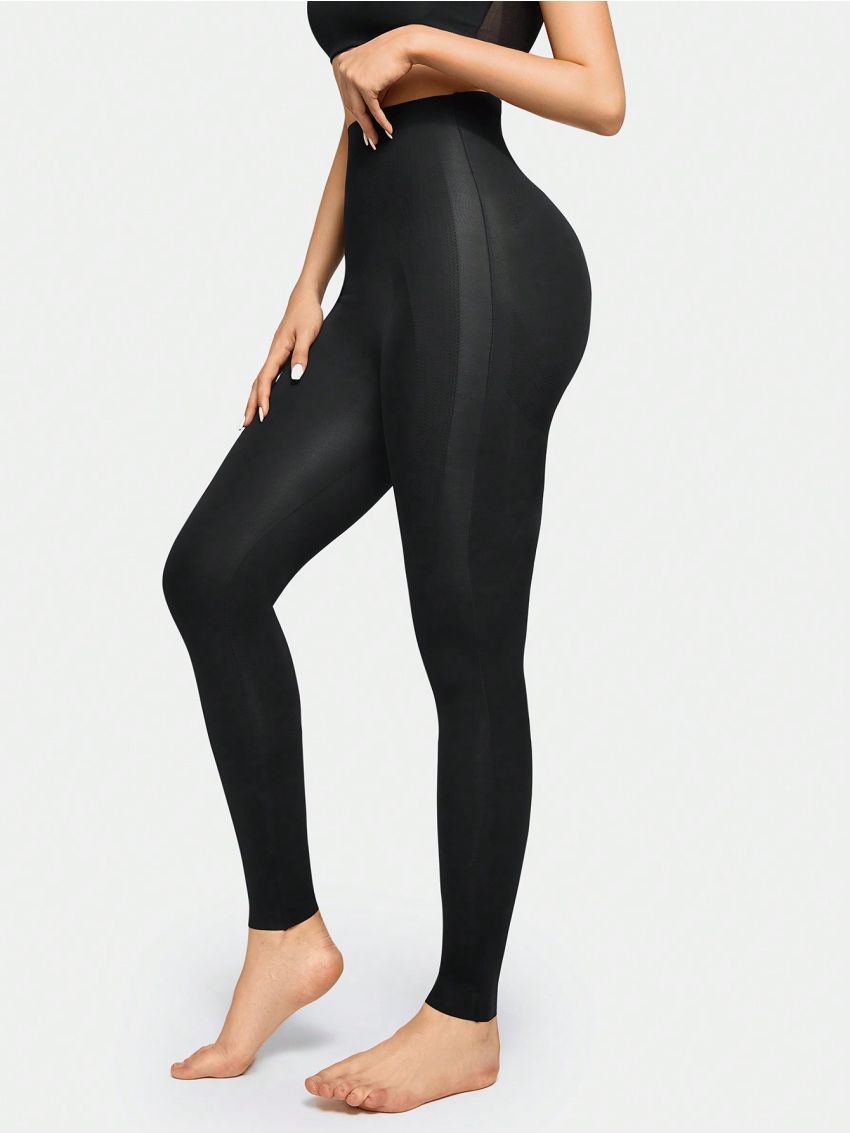 High Waist Solid Shapewear Leggings