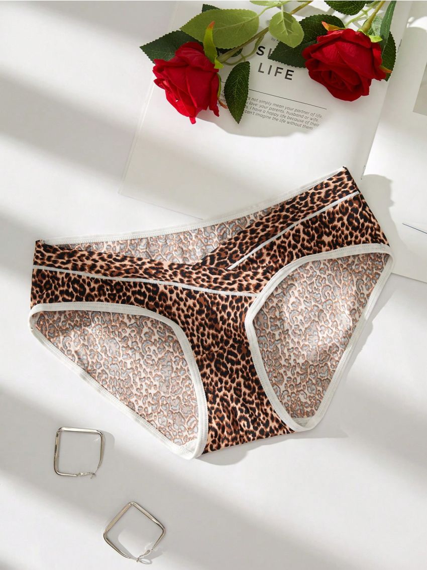 Maternity Leopard Print Panties