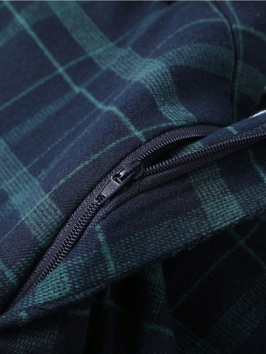 Men's Plaid Suit Set