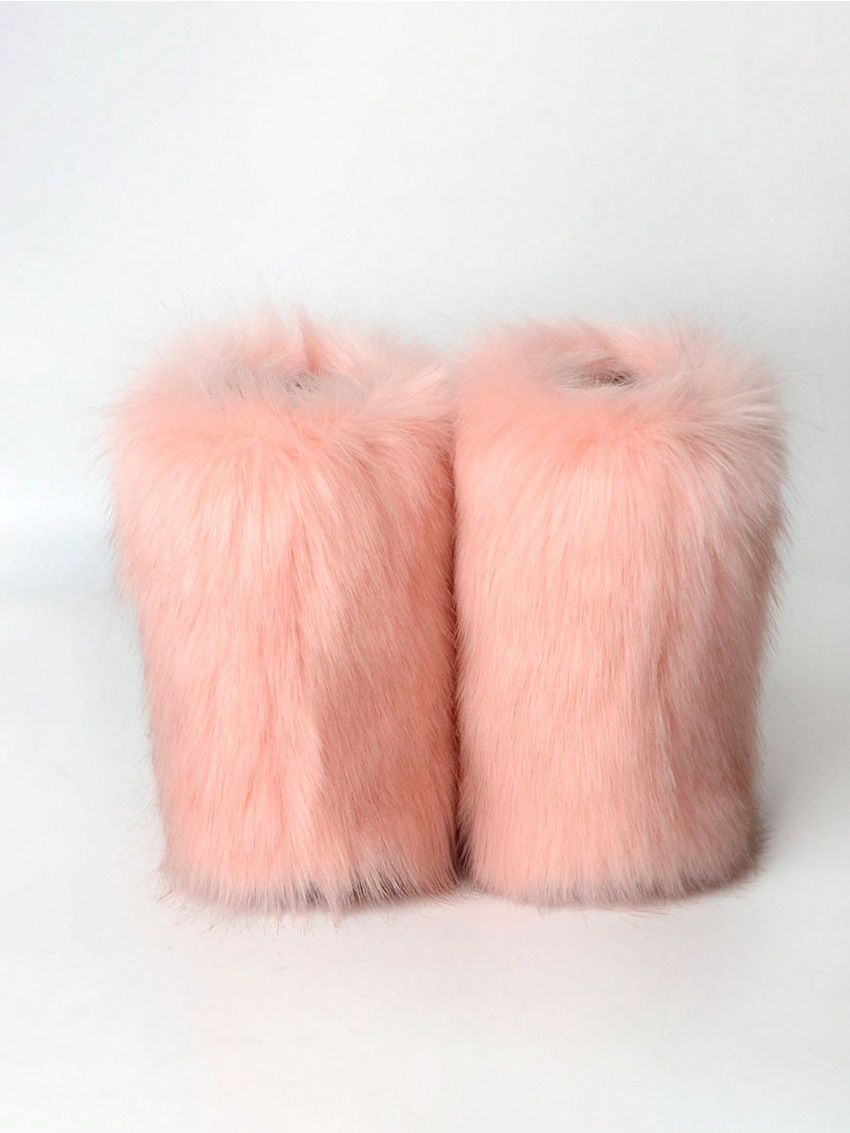 Women's Winter Long Boots, Warm Lined, Fashionable And Personalized Mid-calf Slippers Boots