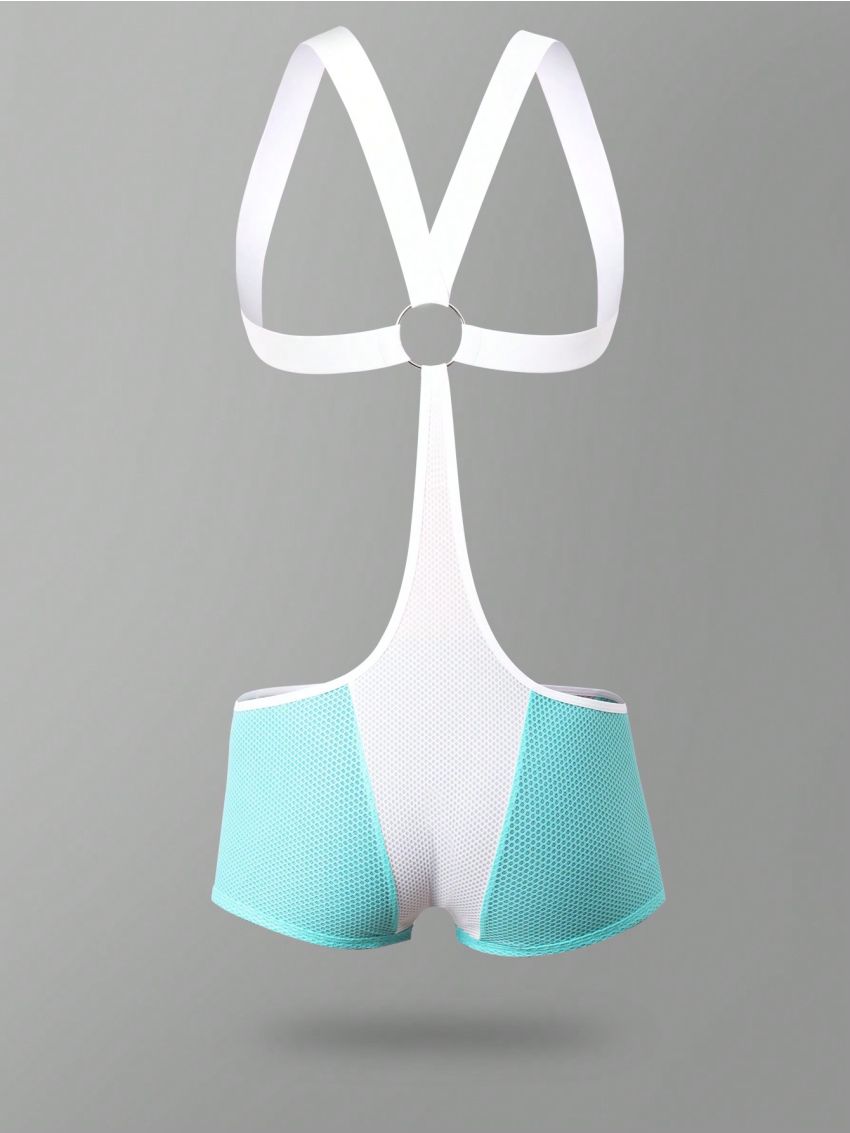 Men's Thong And Sports Suspenders