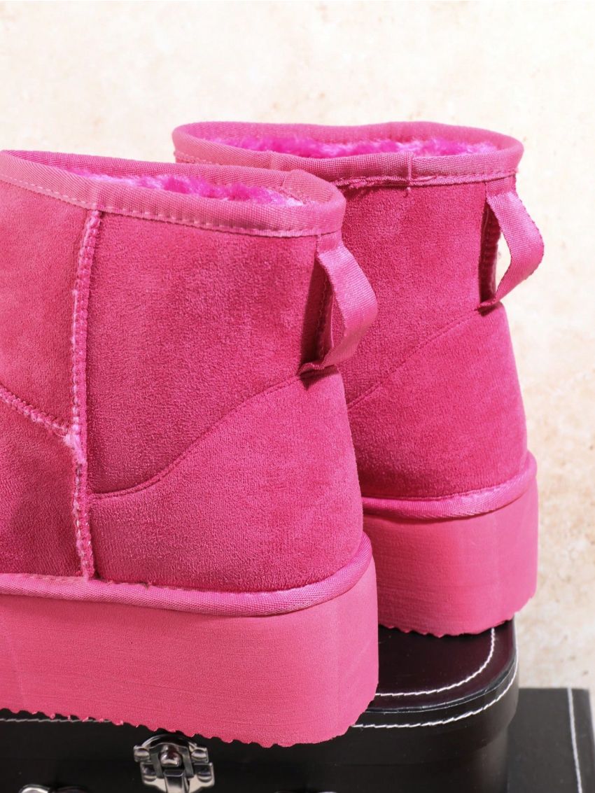 Women'S Pink Snow Boots