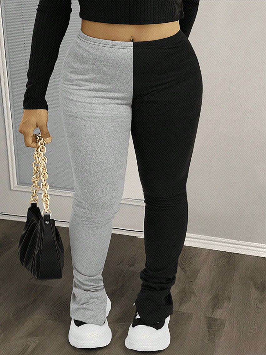 SHEIN Slayr Women'S Color-Block Leggings